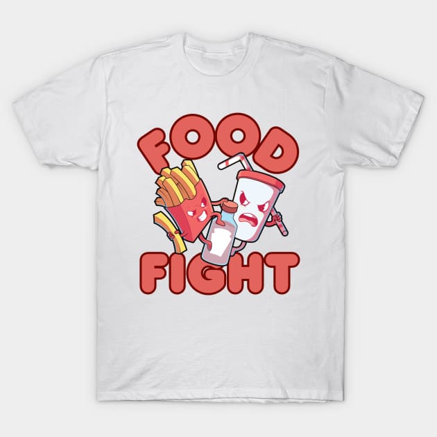 Food Fight T-Shirt by HUNTINGisLIFE